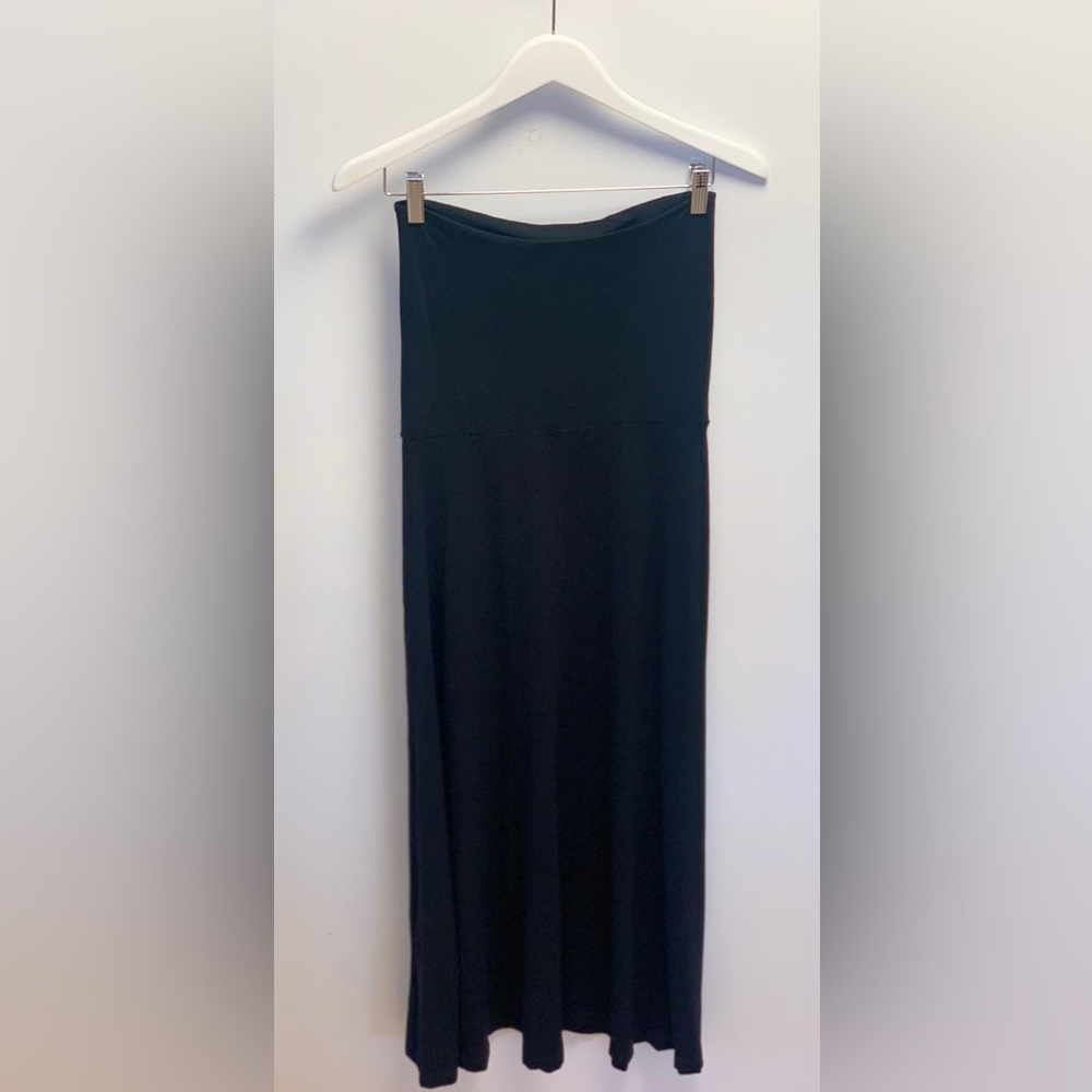 GAP Black Strapless Dress